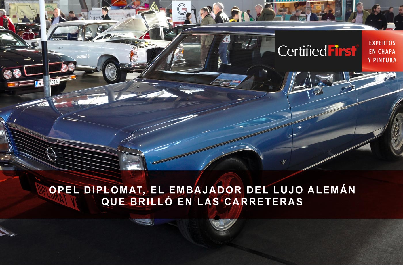 Opel Diplomat, el embajador del lujo alemán que brilló en las carreteras