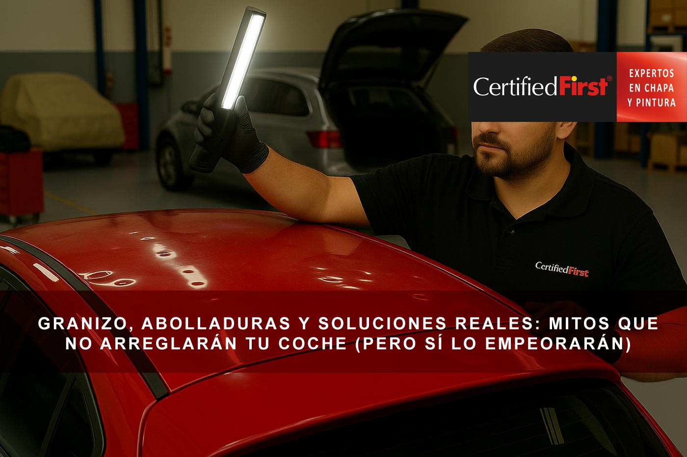 Granizo, abolladuras y soluciones reales: mitos que no arreglarán tu coche (pero sí lo empeorarán)