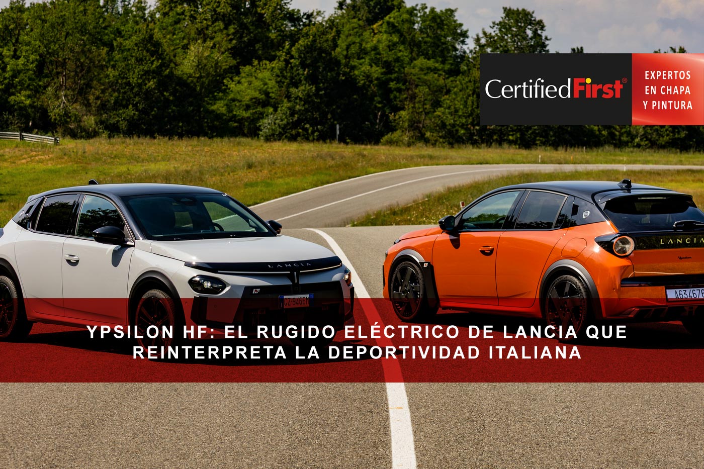 Ypsilon HF: el rugido eléctrico de Lancia que reinterpreta la deportividad italiana