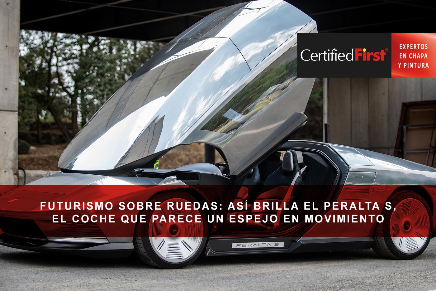 Futurismo sobre ruedas: el Peralta S, el espejo rodante que reescribe las reglas del diseño
