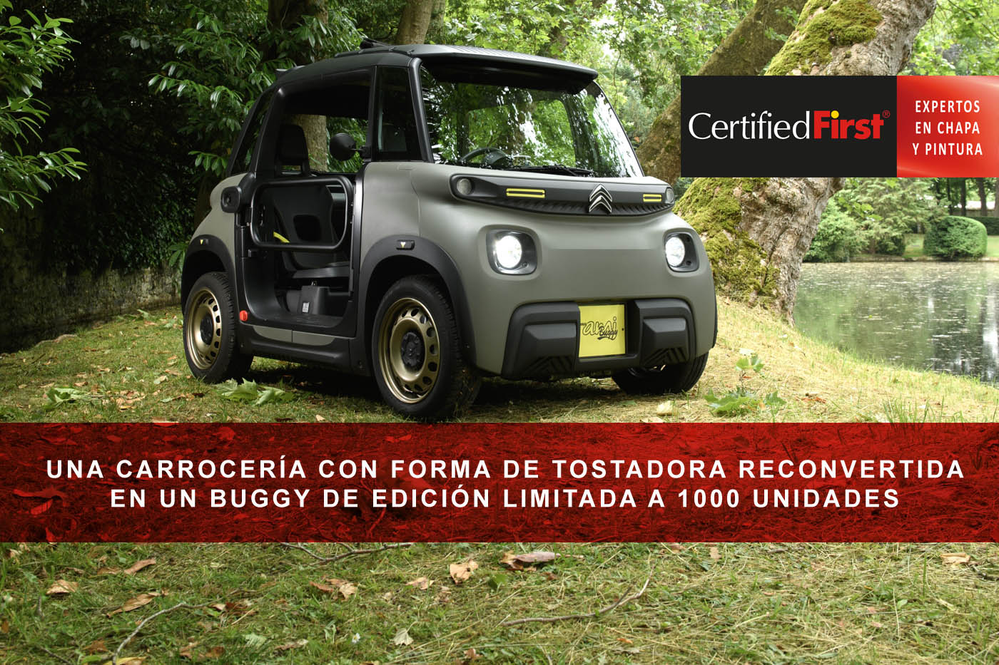 Una carrocería con forma de tostadora reconvertida en un buggy de edición limitada a 1000 unidades