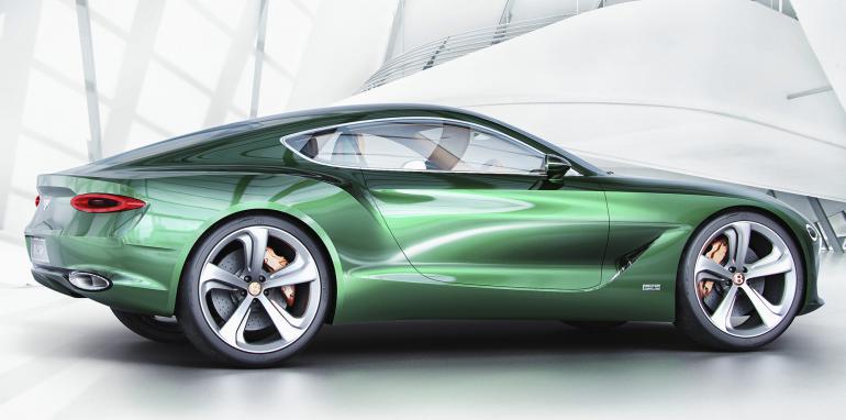 Revisitando el color verde: Bentley EXP 10 Speed 6