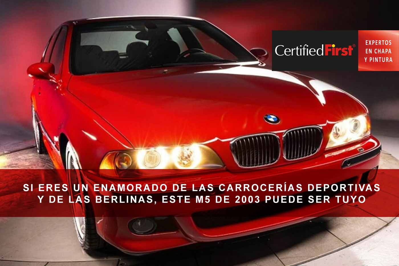 Si eres un enamorado de las carrocerías deportivas y de las berlinas puedes comprarte un M5 de tercera generación prácticamente nuevo