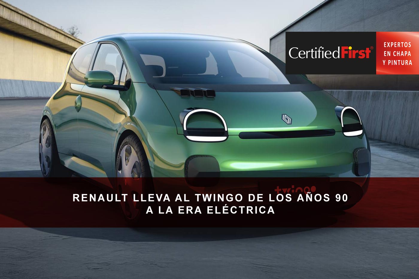 Renault Twingo eléctrico: el regreso más cool de los 90 con una carrocería que brilla en el futuro