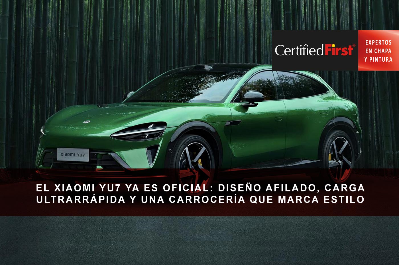 El Xiaomi YU7 ya es oficial: diseño afilado, carga ultrarrápida y una carrocería que marca estilo