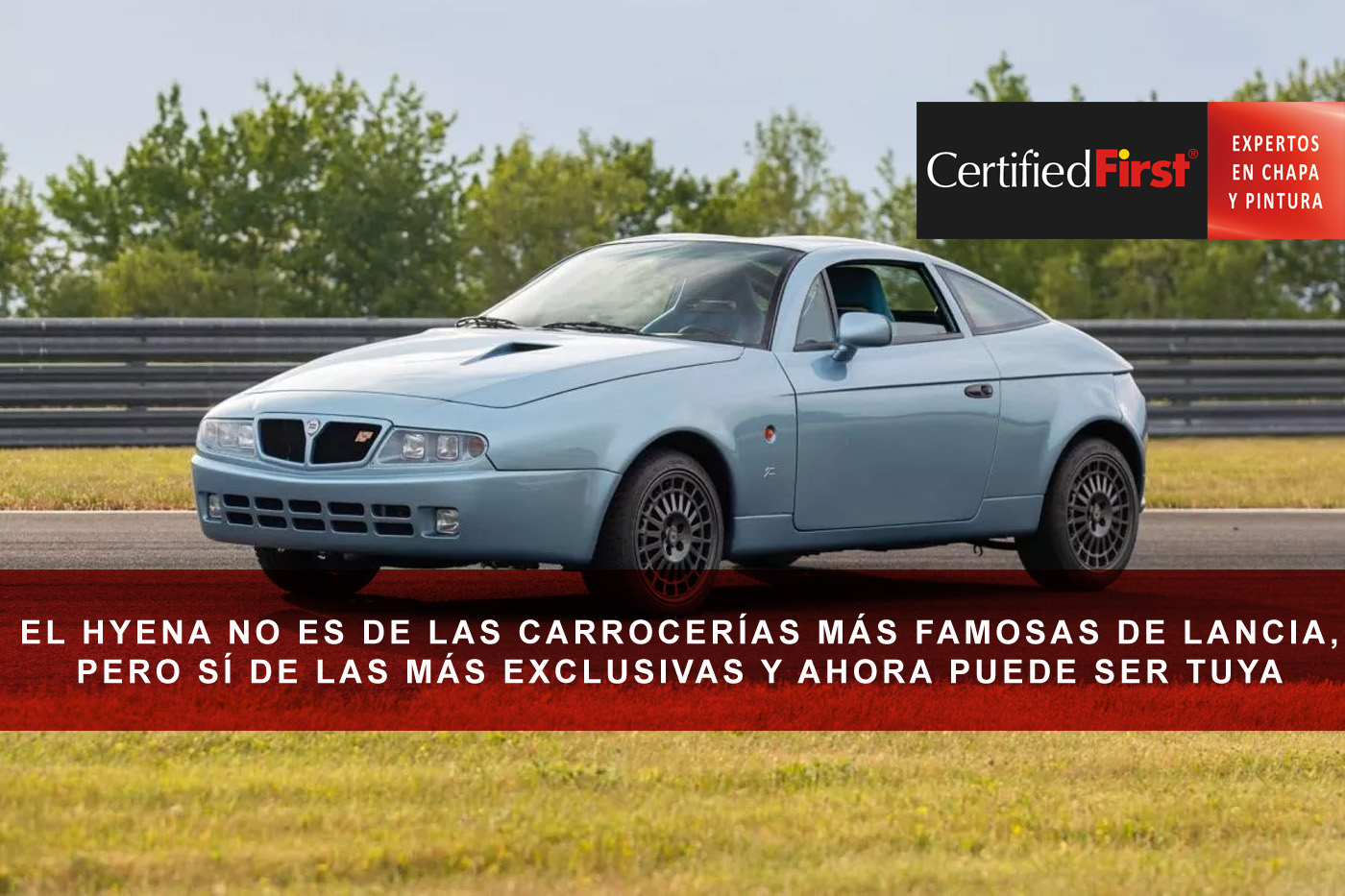 El Hyena no es de las carrocerías más famosas de Lancia, pero si de las más exclusivas y ahora puede ser tuya
