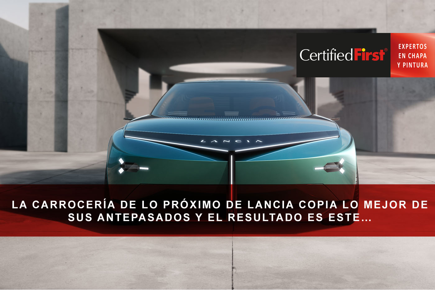 La carrocería de lo próximo de Lancia copia lo mejor de sus antepasados y el resultado es este…