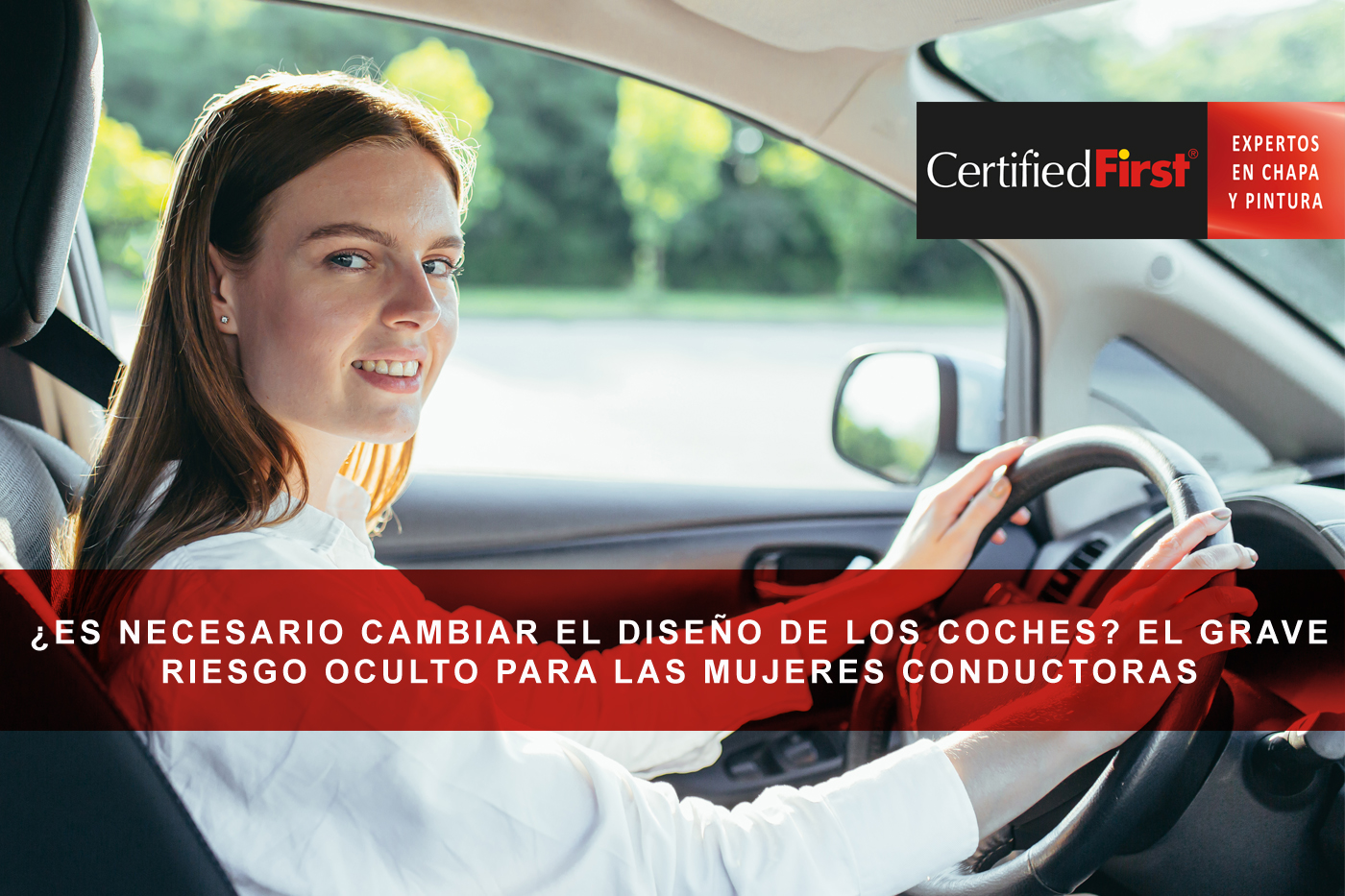 ¿Es necesario cambiar el diseño de los coches? El grave riesgo oculto para las mujeres conductoras