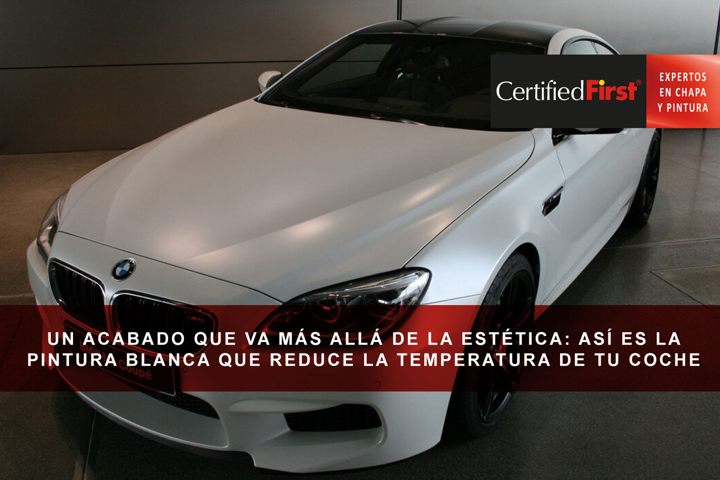 Un acabado que va más allá de la estética: así es la pintura blanca que reduce la temperatura de tu coche