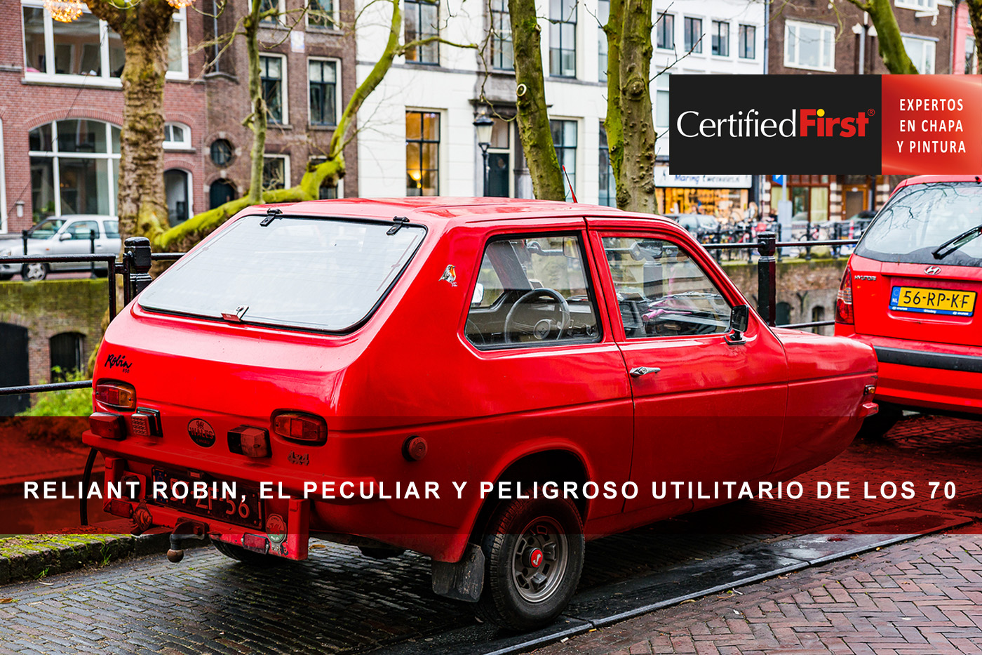 Reliant Robin, el peculiar y peligroso utilitario de los 70