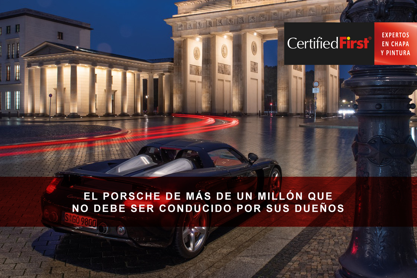 El Porsche de más de un millón que no debe ser conducido por sus dueños
